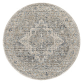 Lotus Rugs Taupe Fantine Round Rug