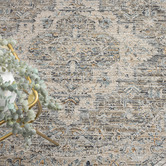Lotus Rugs Taupe Fantine Round Rug