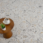 Lotus Rugs Grey Lakisha Contemporary Rug