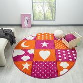 Lotus Rugs Juniper Power-Loomed Round Rug