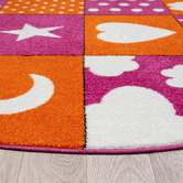Lotus Rugs Juniper Power-Loomed Round Rug