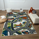Lotus Rugs Noah Power-Loomed Rug