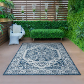 Lotus Rugs Denim Marieberg Indoor/Outdoor Rug
