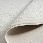 Lotus Rugs Ivory Sarva Traditional Round Rug