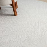 Lotus Rugs Ivory Sarva Traditional Round Rug
