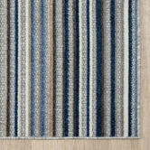 Lotus Rugs Cloud Parma Striped Indoor/Outdoor Rug