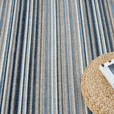 Lotus Rugs Cloud Parma Striped Indoor/Outdoor Rug