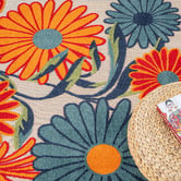 Lotus Rugs Bethany Floral Indoor/Outdoor Rug