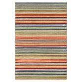 Lotus Rugs Multicolour Parma Striped Indoor/Outdoor Rug