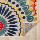 Lotus Rugs Roseburg Floral Indoor/Outdoor Rug