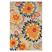 Lotus Rugs Lancaster Floral Indoor/Outdoor Rug
