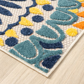 Lotus Rugs Roseburg Floral Indoor/Outdoor Runner