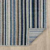 Lotus Rugs Cloud Parma Striped Indoor/Outdoor Runner