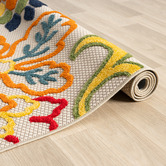 Lotus Rugs Lancaster Floral Indoor/Outdoor Rug