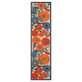 Lotus Rugs Bethany Floral Indoor/Outdoor Runner