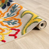 Lotus Rugs Lancaster Floral Indoor/Outdoor Runner
