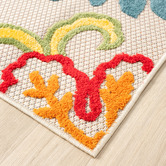 Lotus Rugs Lancaster Floral Indoor/Outdoor Runner