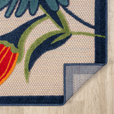 Lotus Rugs Bethany Floral Indoor/Outdoor Runner