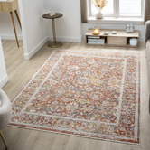 Lotus Rugs Terracotta Marcellus Traditional Rug