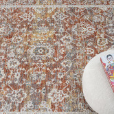 Lotus Rugs Terracotta Marcellus Traditional Rug