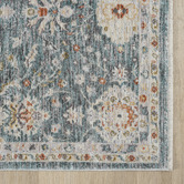 Lotus Rugs Denim Mcgee Traditional Runner