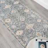 Lotus Rugs Denim Mcgee Traditional Runner