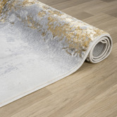 Lotus Rugs Slate Priscus Abstract Rug