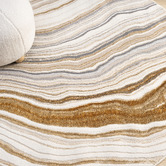 Lotus Rugs Slate Moorty Round Rug