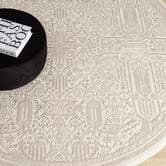Lotus Rugs Wayne Traditional Round Rug