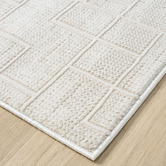 Lotus Rugs Cream Pontite Runner