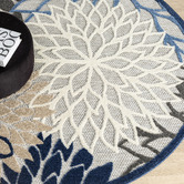 Lotus Rugs Bettina Indoor/Outdoor Round Rug