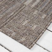 Lotus Rugs Beige Nually Flat Weave Indoor/Outdoor Rug