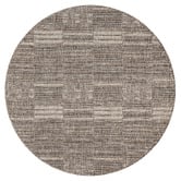 Lotus Rugs Beige Nually Flat Weave Indoor/Outdoor Round Rug