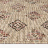 Lotus Rugs Fawn Tori Flat Weave Indoor/Outdoor Rug