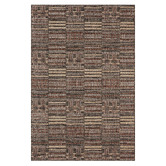 Lotus Rugs Brown Nually Flat Weave Indoor/Outdoor Rug