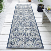 Lotus Rugs Arctic Ariana Flat Weave Indoor/Outdoor Runner