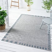 Lotus Rugs Cloud Gargant Flat Weave Indoor/Outdoor Rug