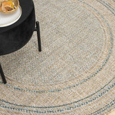 Lotus Rugs Lyngrin Flat Weave Indoor/Outdoor Round Rug