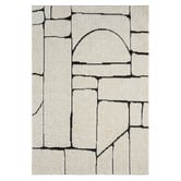 Lotus Rugs Cream Ecaterina Geometric Rug