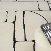 Lotus Rugs Cream Ecaterina Geometric Rug