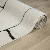 Lotus Rugs Cream Ecaterina Geometric Rug