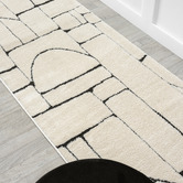 Lotus Rugs Cream Ecaterina Runner