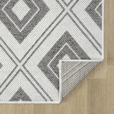 Lotus Rugs Slate Yesvin Flat Weave Runner
