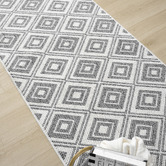 Lotus Rugs Slate Yesvin Flat Weave Runner