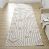 Lotus Rugs Oat Avelyn Flat Weave Runner