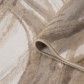 Lotus Rugs Brown Kindred Marble-Look Rug