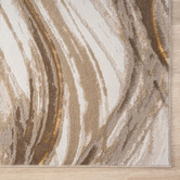 Lotus Rugs Brown Kindred Marble-Look Rug