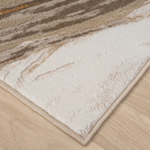 Lotus Rugs Brown Kindred Marble-Look Runner