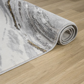 Lotus Rugs Grey Kindred Marble-Look Rug