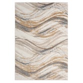 Lotus Rugs Cream Kindred Marble-Look Rug